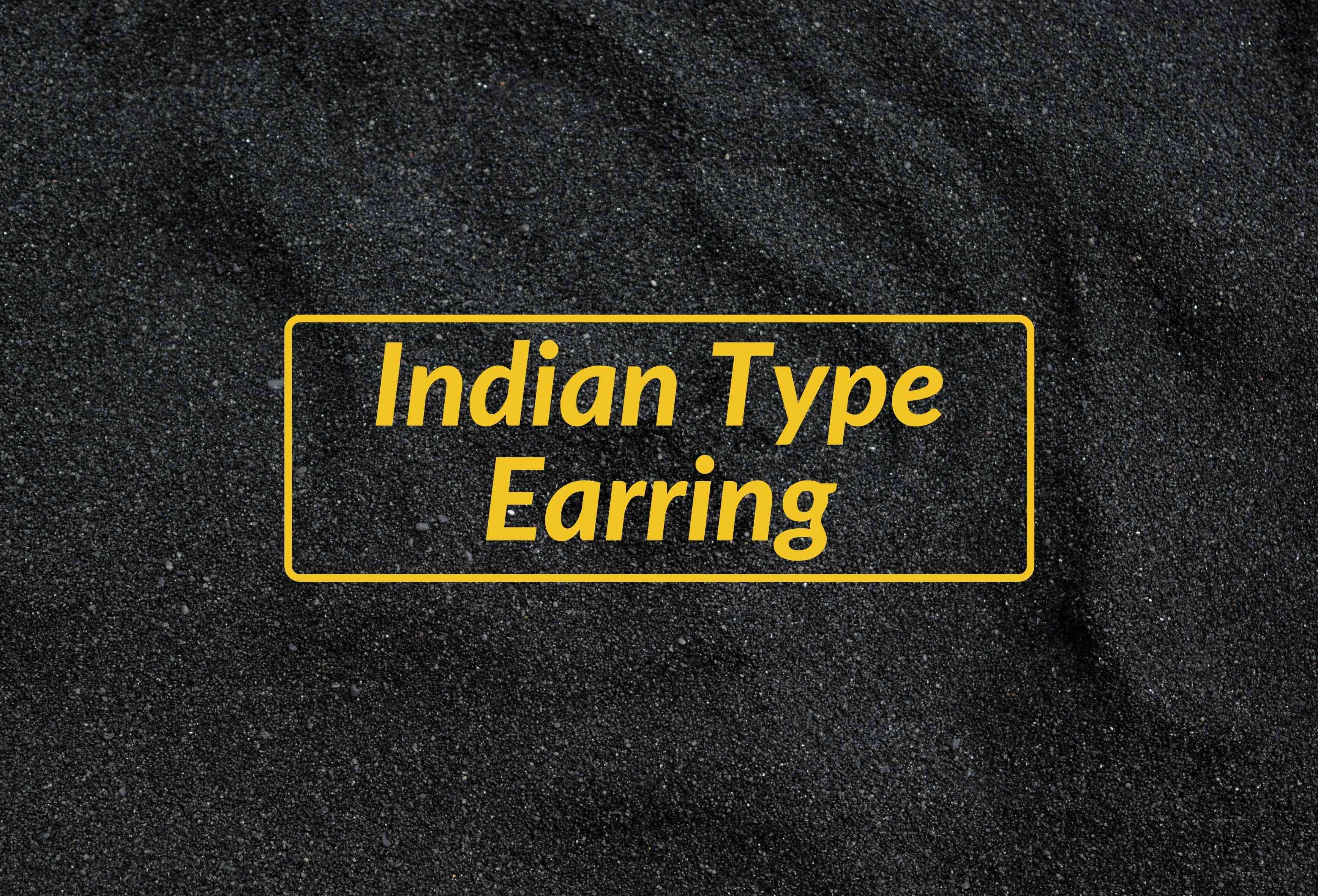 Indian Type Earring